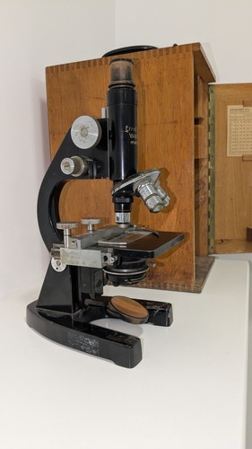 Microscopio ernst leitz - ernst,