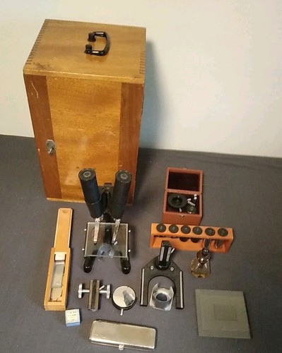 Microscopio ernst leitz - microscopio,