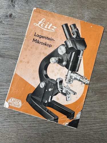 Microscopio leitz prospetto - microscopio,