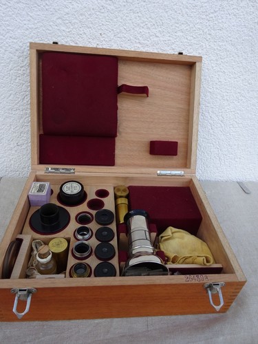 Scatola accessori microscopio