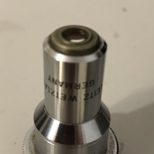Obiettivo microscopio leitz - microscopio,