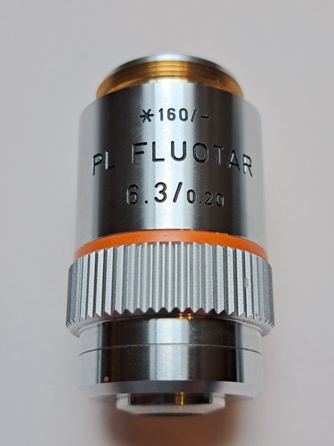 Obiettivo microscopio leitz - obiettivo,