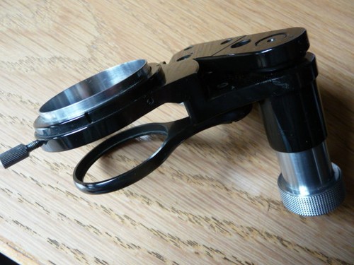 Porta condensa per - , microscopio