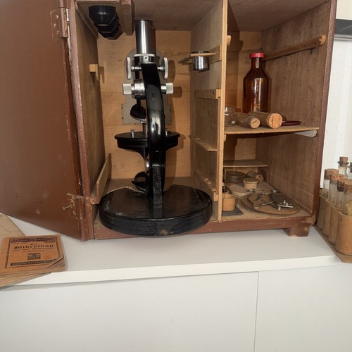 Antico microscopio ernst leitz - antico,