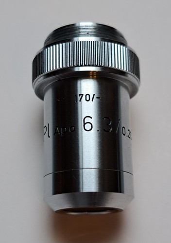 Obiettivo microscopio leitz - microscopio,