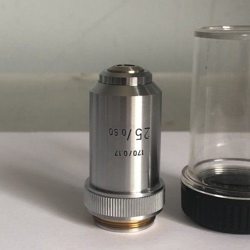 Obiettivo microscopio leitz - obiettivo,