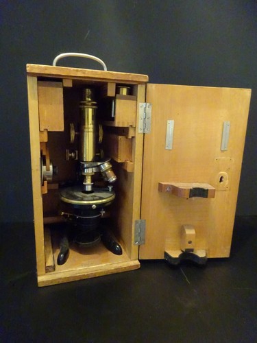 Microscopio leitz wetzlar - microscopio, e.leitz