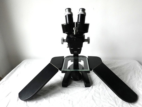 Microscopio stereo leitz - leitz,