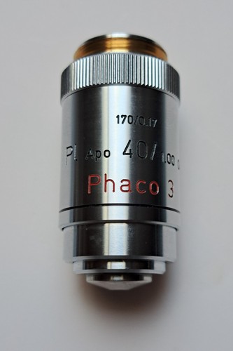 Obiettivo microscopio leitz - microscopio,